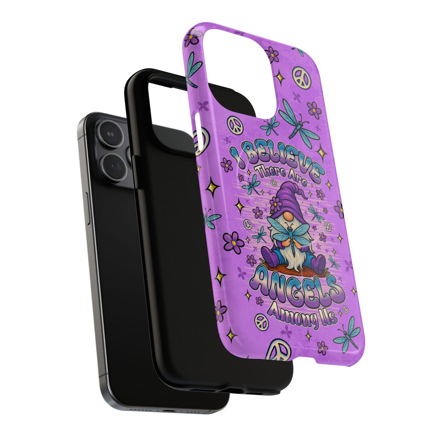 I BELIEVE THERE ARE ANGELS AMONG US GNOME MAGNETIC PHONE CASE - TLNO1604262