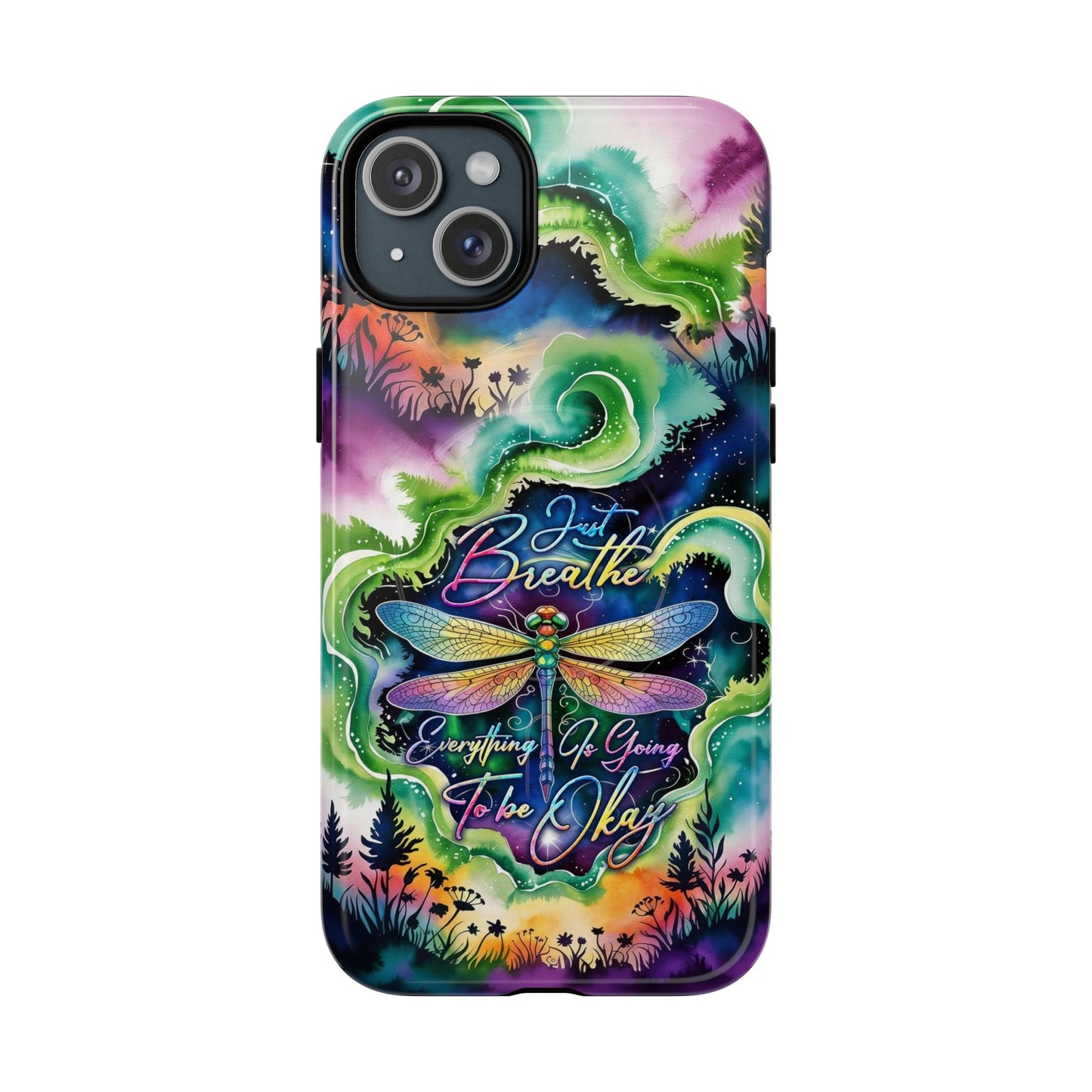 JUST BREATH DRAGONFLY MAGNETIC  PHONE CASE - TLHG2304264