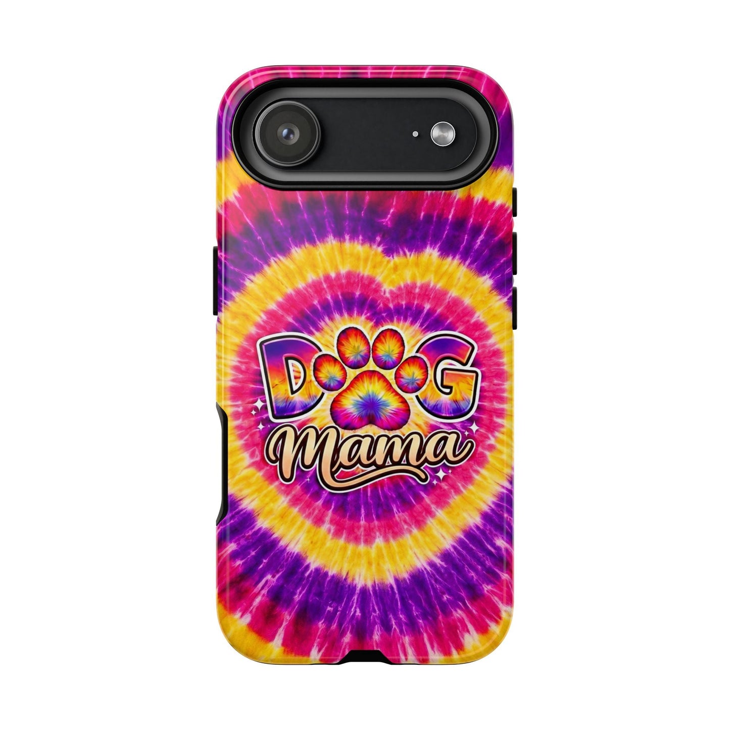 DOG MAMA PAW PRINT SWIRL PHONE CASE   - TLNT1504261