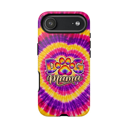 DOG MAMA PAW PRINT SWIRL PHONE CASE   - TLNT1504261