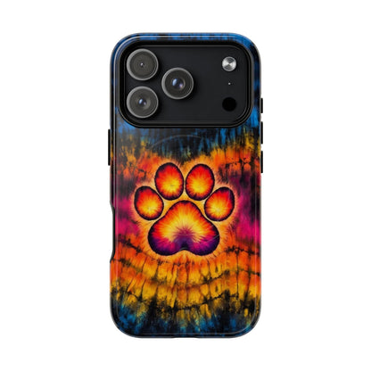 PAW PRINT SWIRL MAGNETIC PHONE CASE  - TLHG2404264