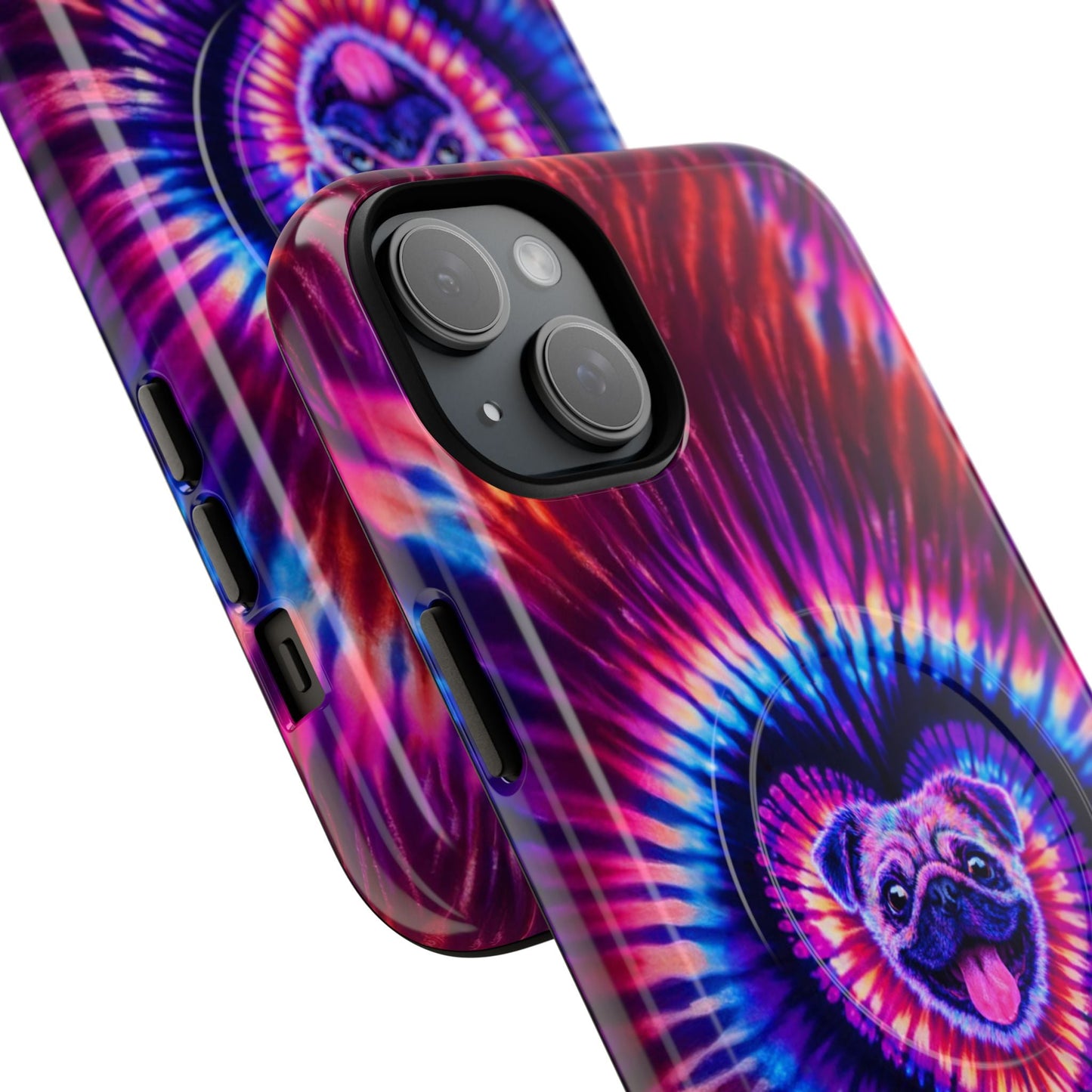 PUG DOG HEART MAGNETIC PHONE CASE - TLTW1104264
