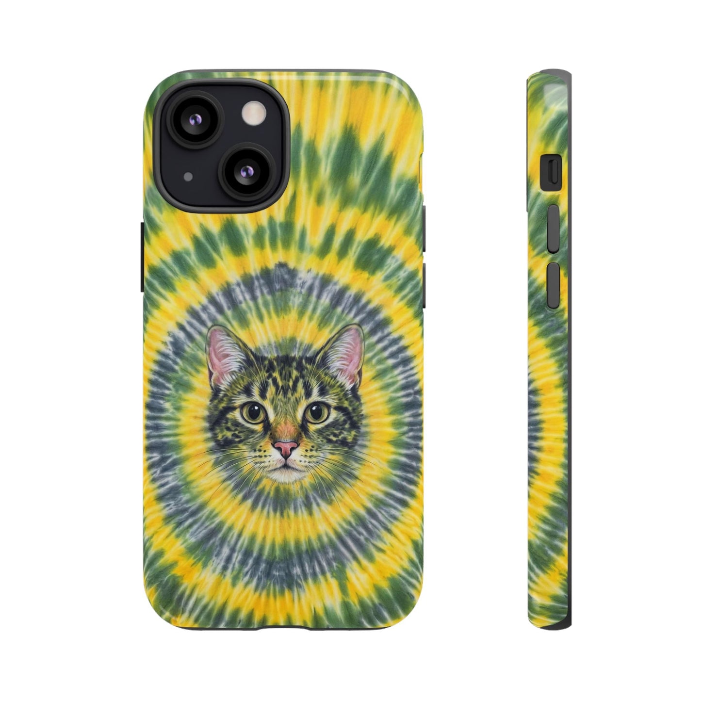 FUNNY CAT SWIRL  PHONE CASE - TLNT1604263