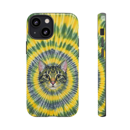 FUNNY CAT SWIRL  PHONE CASE - TLNT1604263