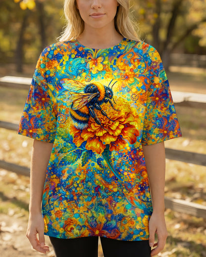 IN A WORLD WHERE YOU CAN BE ANYTHING BEE KIND ALL OVER PRINT  - TLTW0604262