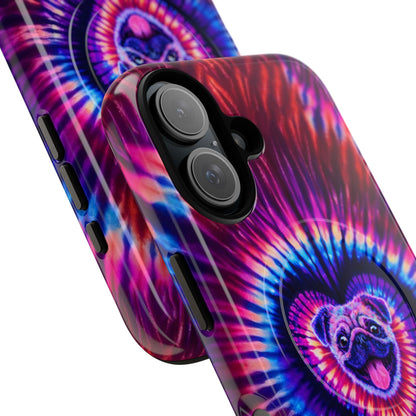 PUG DOG HEART MAGNETIC PHONE CASE - TLTW1104264