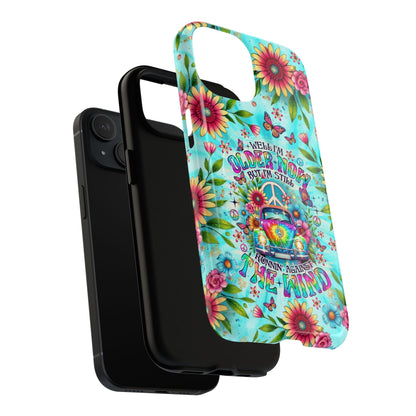 RUNNING AGAINST THE WIND CAR TIE DYE MAGNETIC PHONE CASE - TLNO1804254