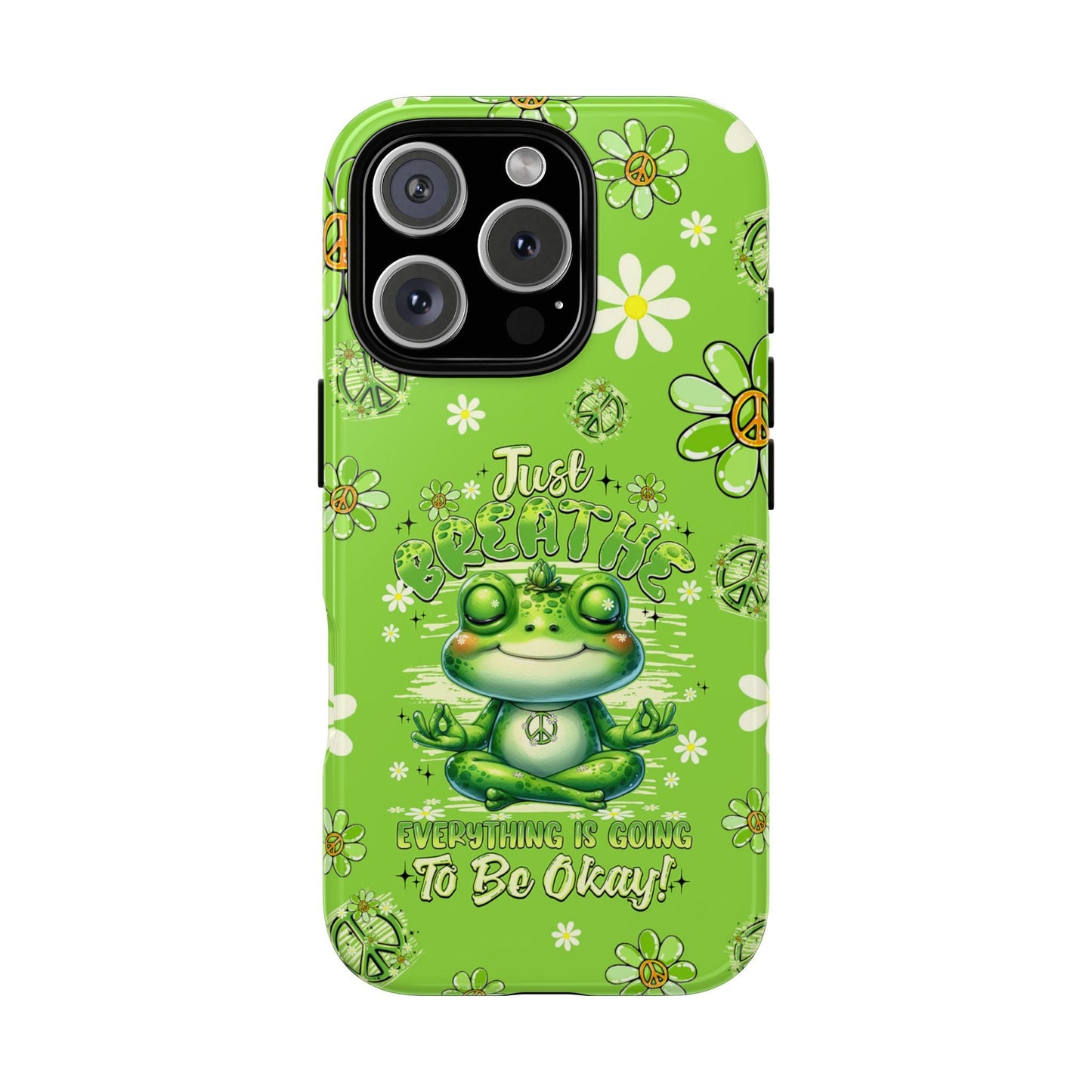 JUST BREATHE FROG PHONE CASE - TYQY1304261