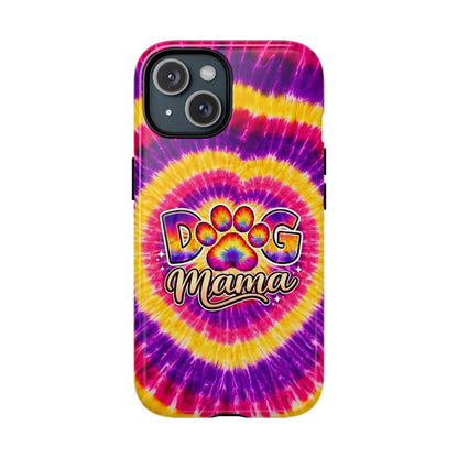 DOG MAMA PAW PRINT SWIRL MAGNETIC PHONE CASE  - TLNT1504261