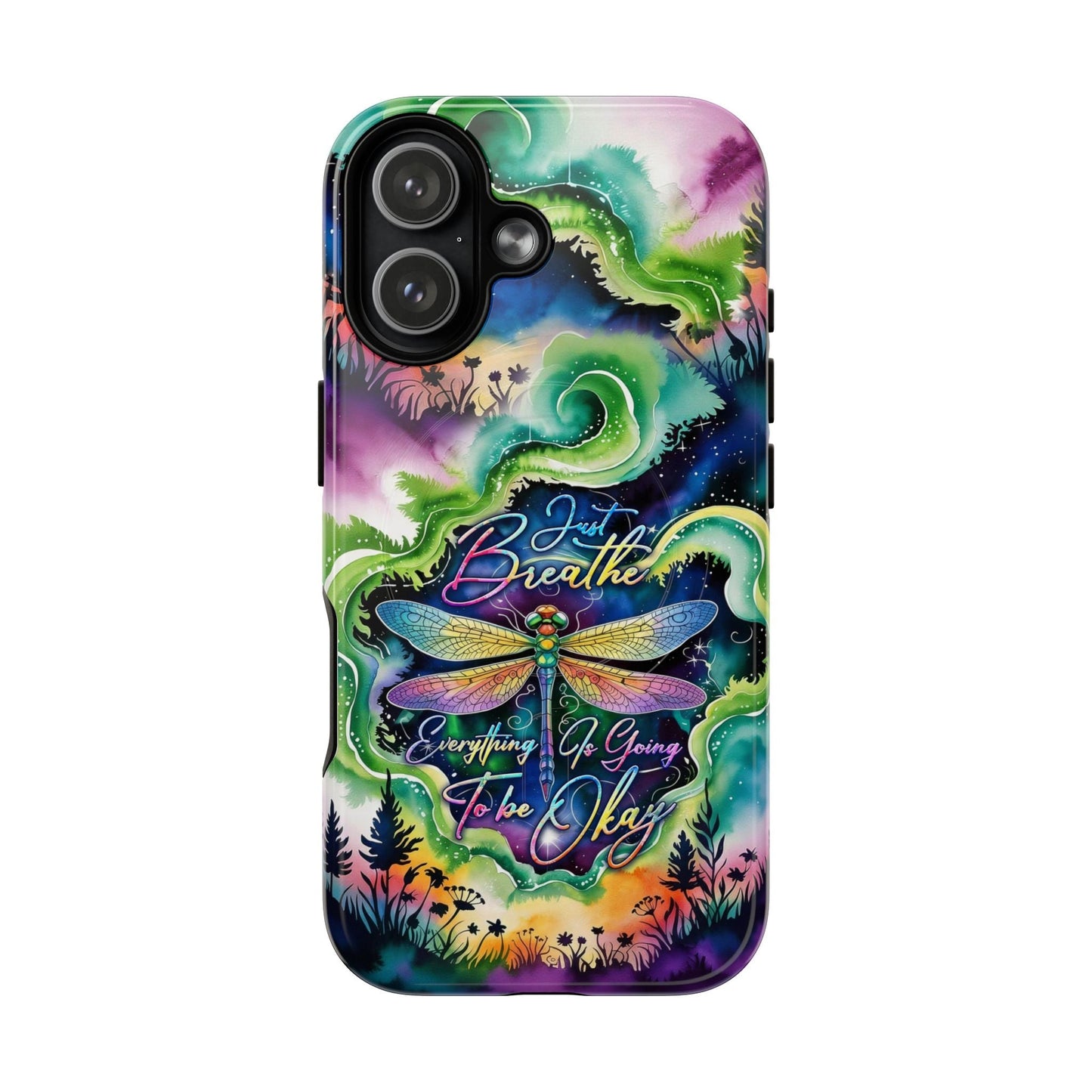 JUST BREATH DRAGONFLY MAGNETIC  PHONE CASE - TLHG2304264
