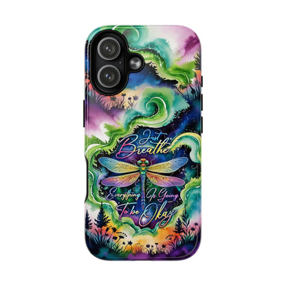 JUST BREATH DRAGONFLY MAGNETIC  PHONE CASE - TLHG2304264