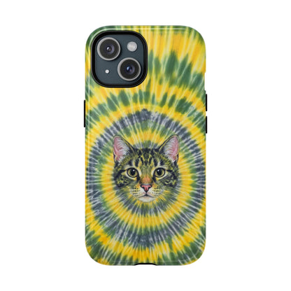 FUNNY CAT SWIRL MAGNETIC PHONE CASE - TLNT1604263