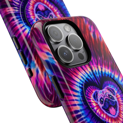 PUG DOG HEART MAGNETIC PHONE CASE - TLTW1104264