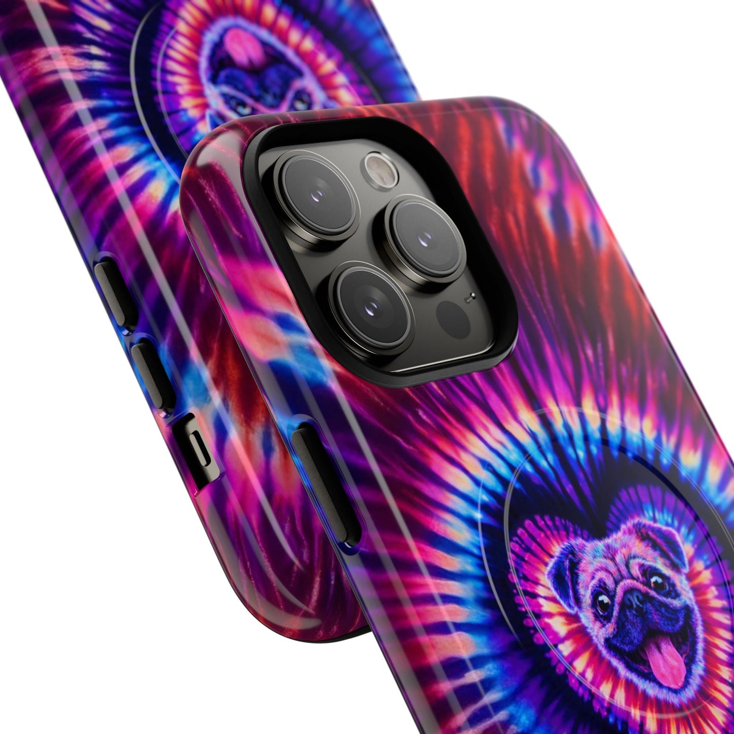 PUG DOG HEART MAGNETIC PHONE CASE - TLTW1104264