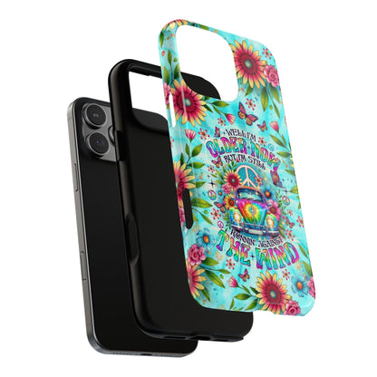 RUNNING AGAINST THE WIND CAR TIE DYE MAGNETIC PHONE CASE - TLNO1804254