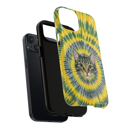 FUNNY CAT SWIRL MAGNETIC PHONE CASE - TLNT1604263