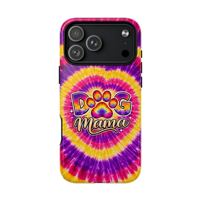 DOG MAMA PAW PRINT SWIRL MAGNETIC PHONE CASE  - TLNT1504261