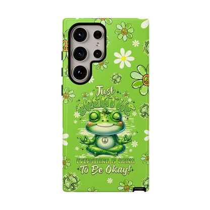 JUST BREATHE FROG PHONE CASE - TYQY1304261