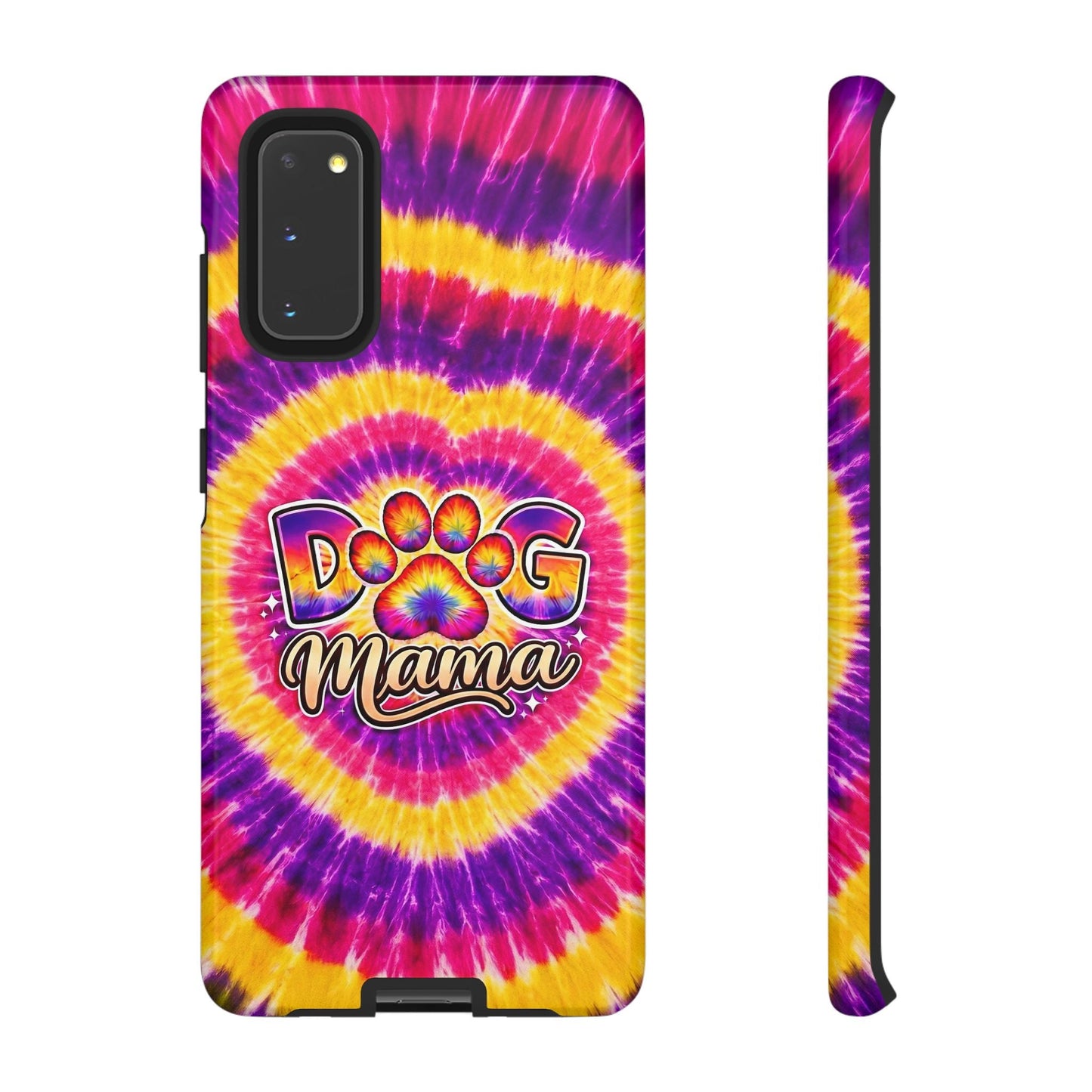 DOG MAMA PAW PRINT SWIRL PHONE CASE   - TLNT1504261