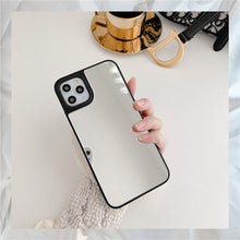 Load image into Gallery viewer, Personalized Line Art Mirror 2 Color iPhone Case For iPhone
