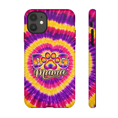 DOG MAMA PAW PRINT SWIRL PHONE CASE   - TLNT1504261