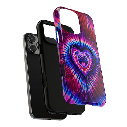 PUG DOG HEART MAGNETIC PHONE CASE - TLTW1104264