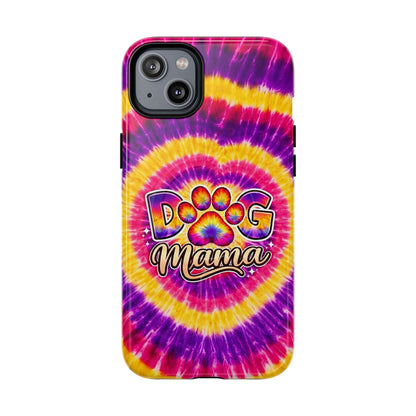 DOG MAMA PAW PRINT SWIRL MAGNETIC PHONE CASE  - TLNT1504261