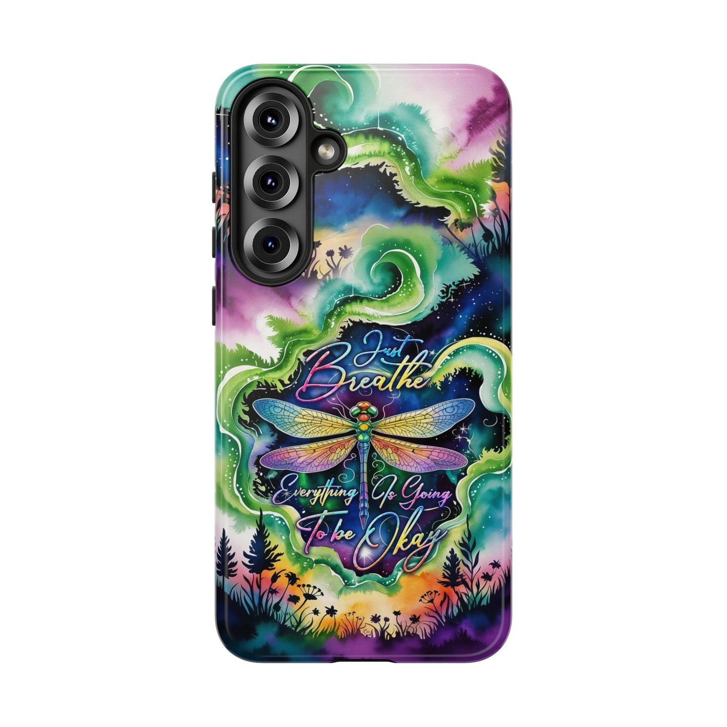 JUST BREATH DRAGONFLY  PHONE CASE  - TLHG2304264