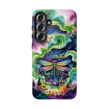 JUST BREATH DRAGONFLY  PHONE CASE  - TLHG2304264