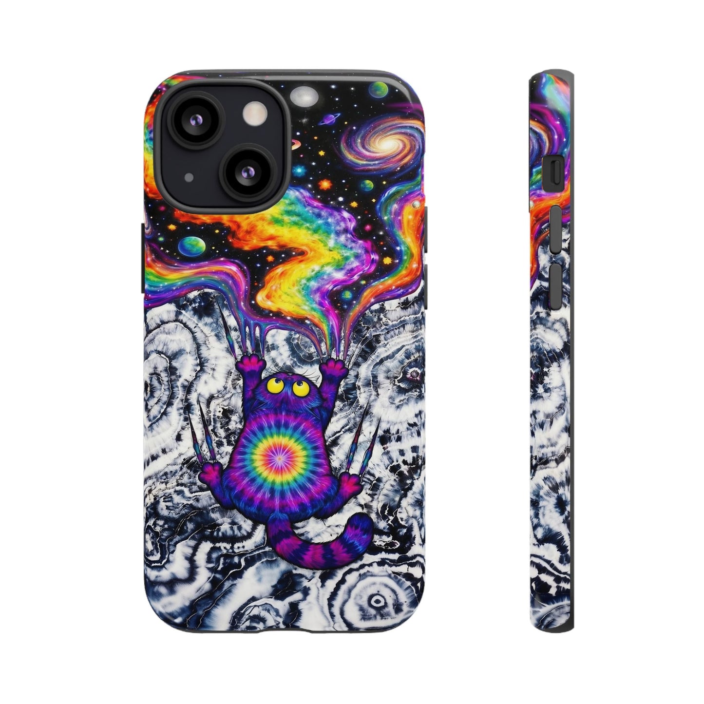 SCRATCHING CAT GALAXY PHONE CASE - KMTM1004261