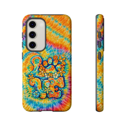 LOVE PAW PRINT SWIRL PHONE CASE  - TLHN2304264