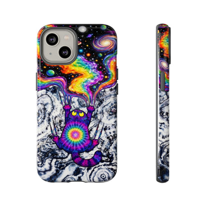 SCRATCHING CAT GALAXY PHONE CASE - KMTM1004261