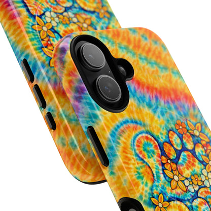 LOVE PAW PRINT SWIRL MAGNETIC PHONE CASE  - TLHN2304264