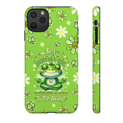 JUST BREATHE FROG PHONE CASE - TYQY1304261