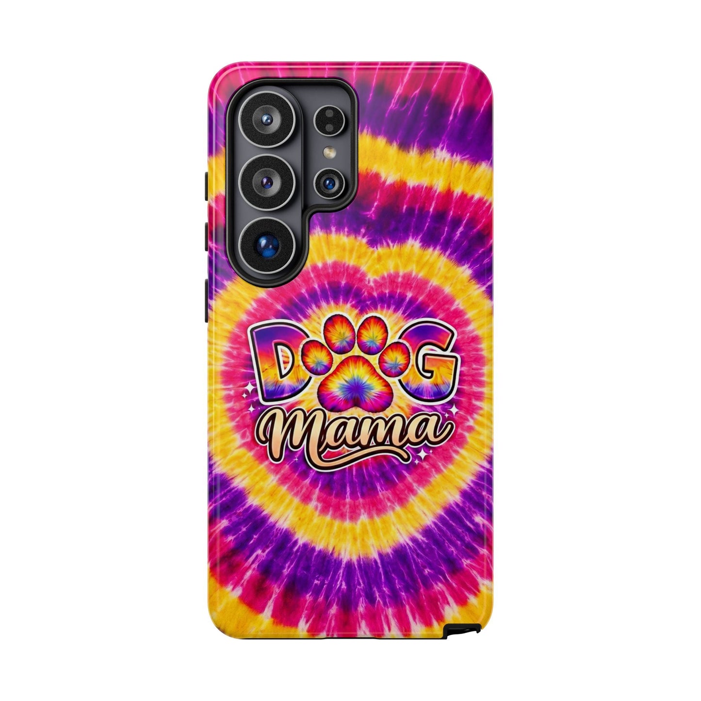 DOG MAMA PAW PRINT SWIRL PHONE CASE   - TLNT1504261