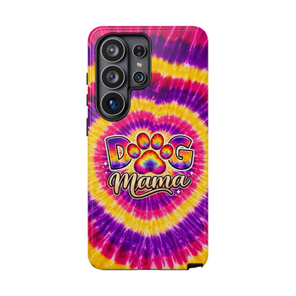 DOG MAMA PAW PRINT SWIRL PHONE CASE   - TLNT1504261