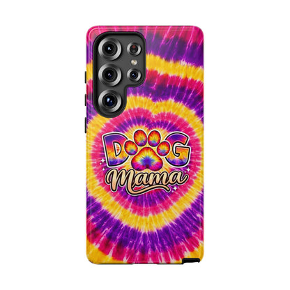DOG MAMA PAW PRINT SWIRL PHONE CASE   - TLNT1504261
