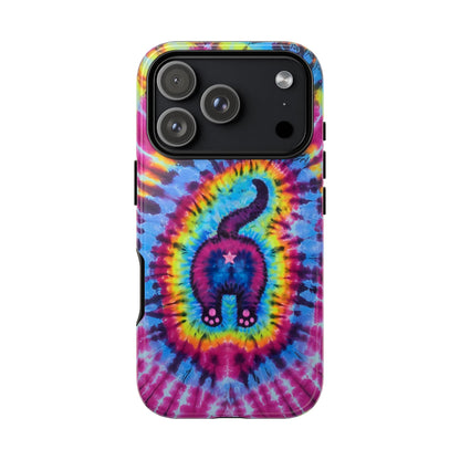 CAT COLORFUL SWIRL PATTERN PHONE CASE - TLTW1404263