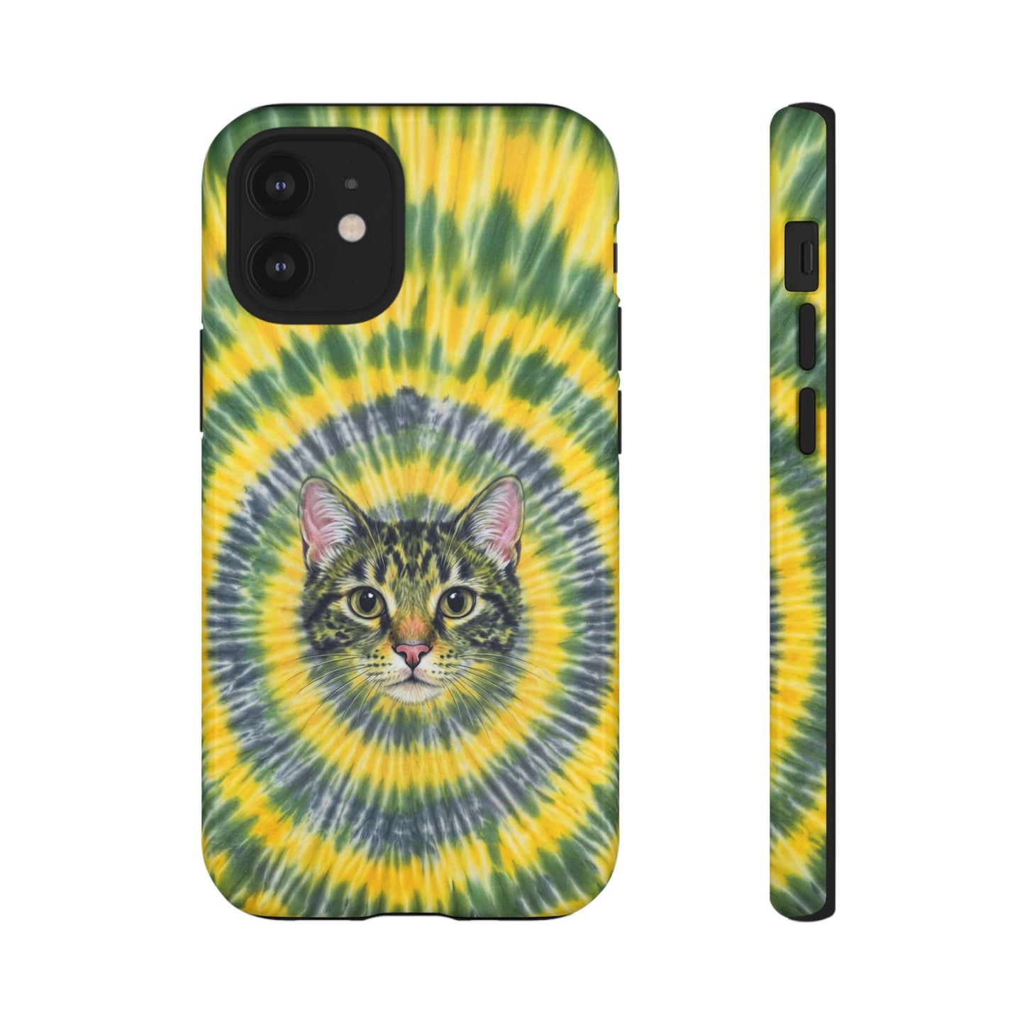 FUNNY CAT SWIRL  PHONE CASE - TLNT1604263