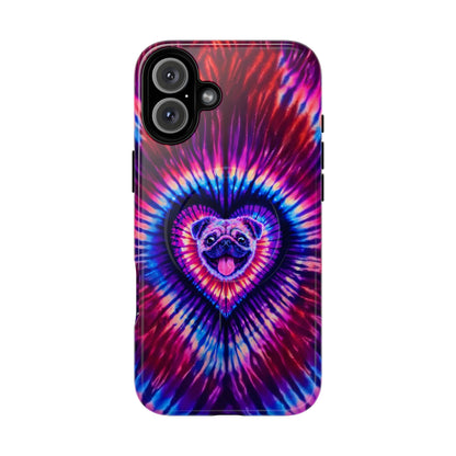 PUG DOG HEART MAGNETIC PHONE CASE - TLTW1104264