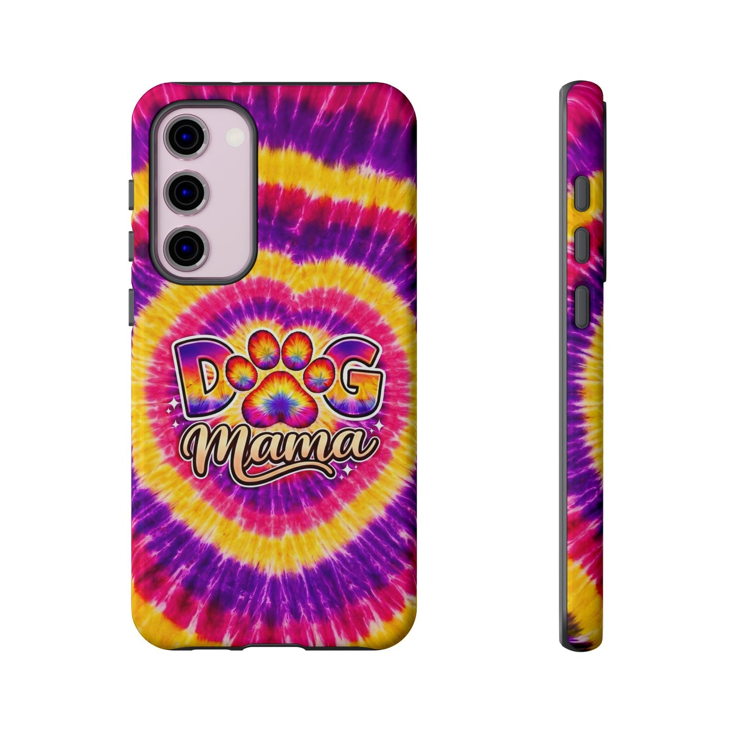 DOG MAMA PAW PRINT SWIRL PHONE CASE   - TLNT1504261
