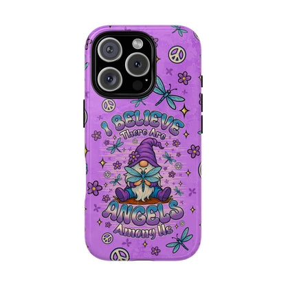 I BELIEVE THERE ARE ANGELS AMONG US GNOME MAGNETIC PHONE CASE - TLNO1604262
