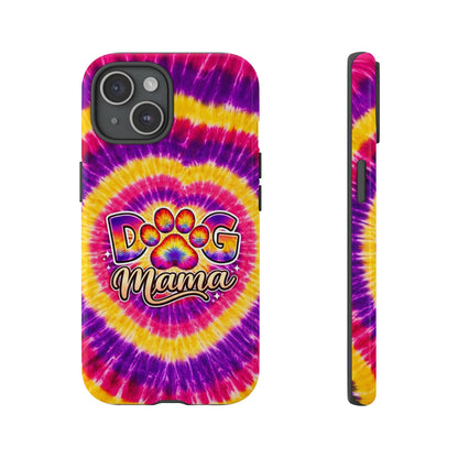 DOG MAMA PAW PRINT SWIRL PHONE CASE   - TLNT1504261