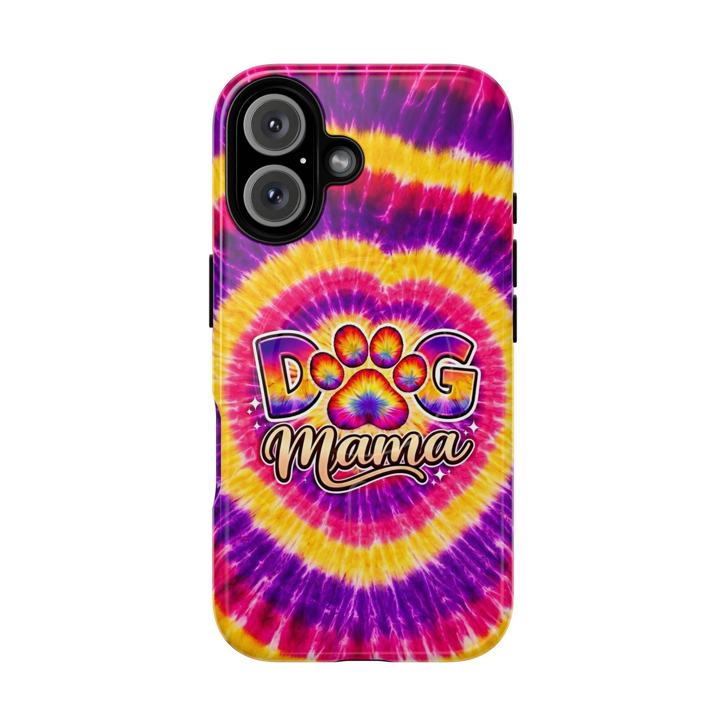 DOG MAMA PAW PRINT SWIRL MAGNETIC PHONE CASE  - TLNT1504261