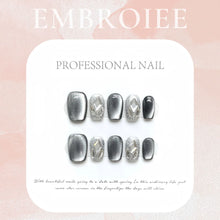 Load image into Gallery viewer, Galaxy Goddess Hand-painted Press On Nails
