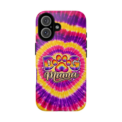 DOG MAMA PAW PRINT SWIRL PHONE CASE   - TLNT1504261