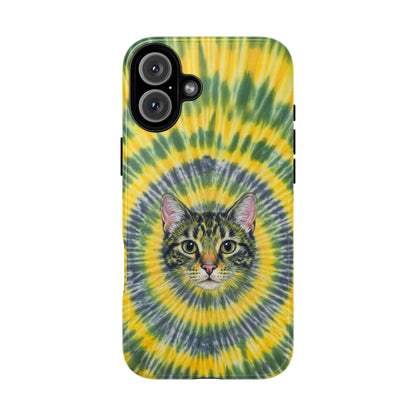 FUNNY CAT SWIRL  PHONE CASE - TLNT1604263