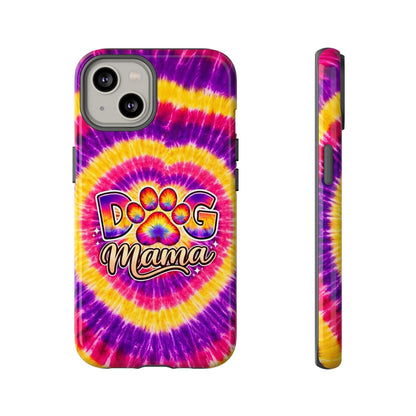 DOG MAMA PAW PRINT SWIRL PHONE CASE   - TLNT1504261