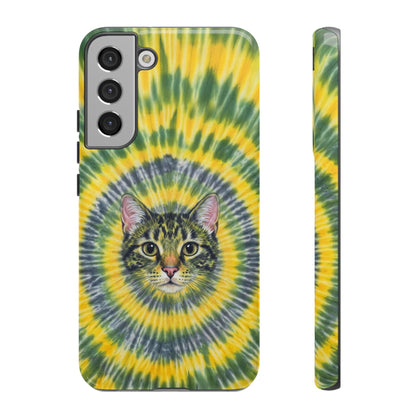 FUNNY CAT SWIRL  PHONE CASE - TLNT1604263