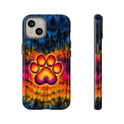 PAW PRINT SWIRL PHONE CASE  - TLHG2404264
